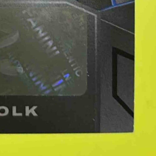 2024 Panini Black Ja'Lynn Polk Rookie Patch Auto /249 #212 New England Patriots