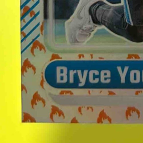 2024 Panini Donruss Optic Bryce Young Fire #26 Carolina Panthers