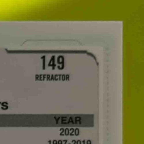 2021 Topps Chrome Formula 1 Lewis Hamilton Refractor #149