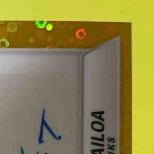 2024 Mosaic Taulia Tagovailoa Rookie Scripts Gold 2/10 RC Auto Seattle Seahawks