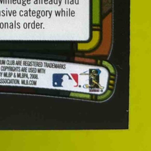 2008 Topps Stadium Club Lastings Milledge Beam Team Auto Washington Nationals