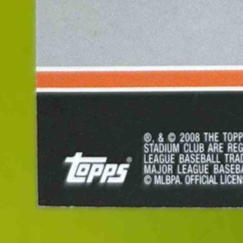 2008 Topps Stadium Club Eugenio Velez #185 Auto RC San Francisco Giants