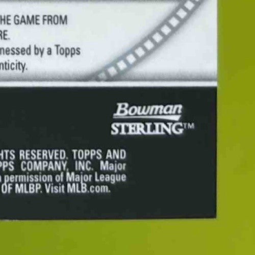 2011 Bowman Sterling James Harris Prospect Auto #BSP-JHA Tampa Bay Rays