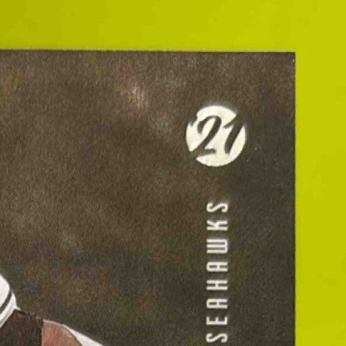 2021 Panini Luminance D Wayne Eskridge Auto 275/349 #185 RC Seattle Seahawks