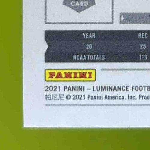 2021 Panini Luminance D Wayne Eskridge Auto 275/349 #185 RC Seattle Seahawks