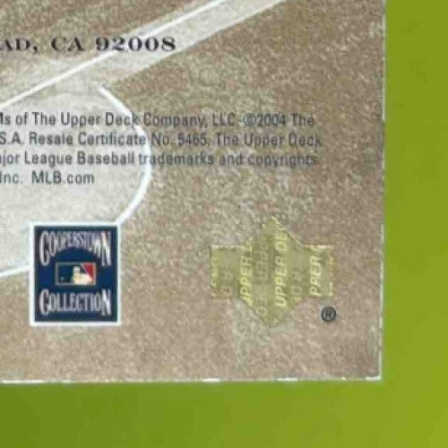 2004 Upper Deck UD Yankees Classics Gil McDougald Classic Scripts Auto New York