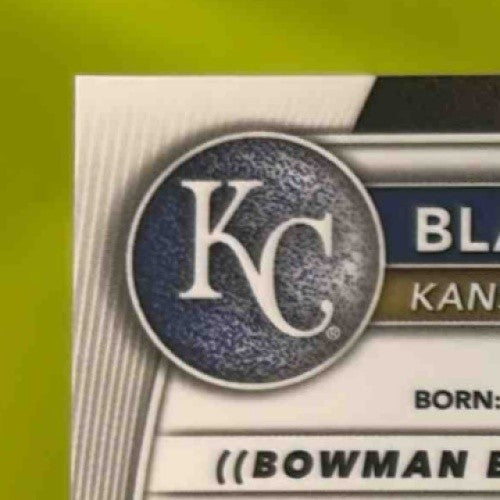 2025 Bowman Blake Mitchell Chrome Prospect Auto Mega Box Refractor Kansas City