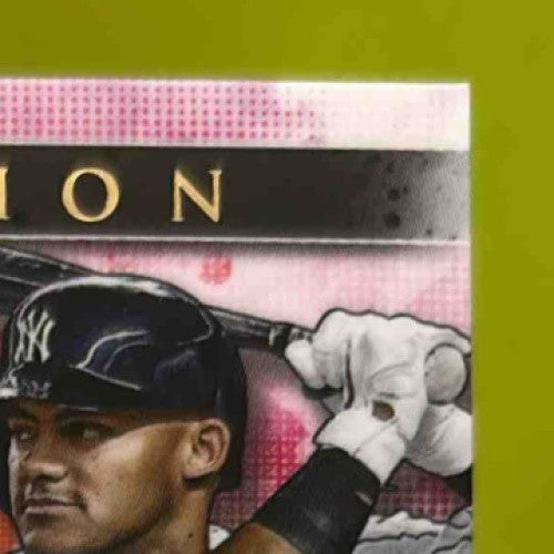 2024 Topps Inception Jasson Dominguez Auto Relic Cards Fielding Glove 11/25 NYY