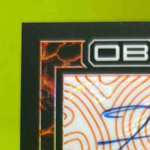 2022 Obsidian Tua Tagovailoa Magmatic Signatures Electric Etch Orange 3/25 Auto