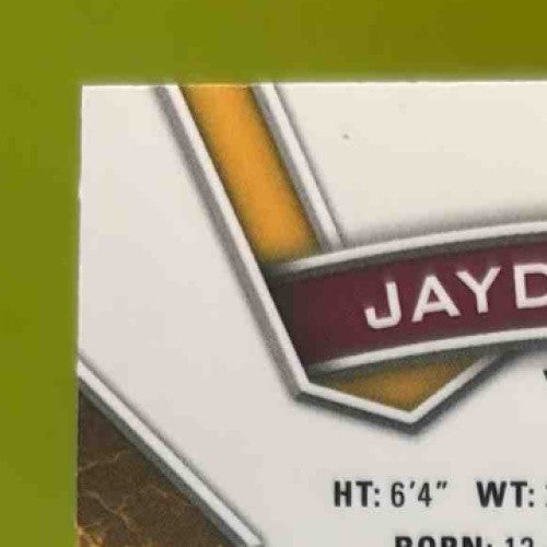 2024 Topps Resurgence Jayden Daniels Refractor #196 RC Washington Commanders