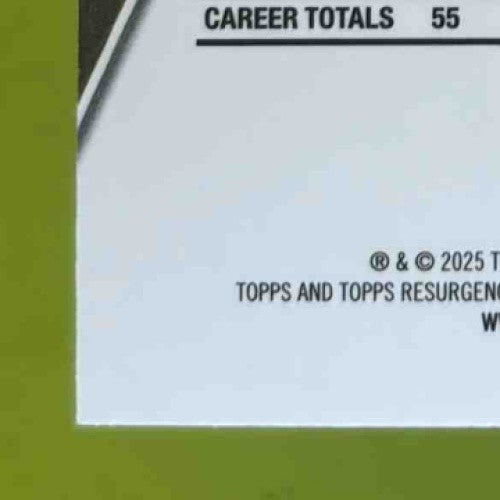 2024 Topps Resurgence Jayden Daniels Refractor #196 RC Washington Commanders