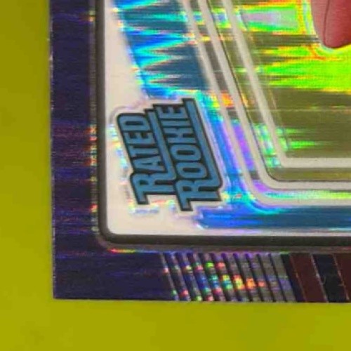 2024 Donruss Optic Jayden Daniels RC Purple Shock #248 Rated Rookie Commanders