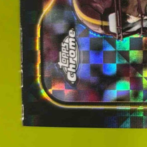 2024 Topps Chrome Luke McCaffrey X-Fractor #244 RC Washington Commanders