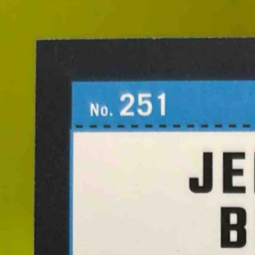 2024 Donruss Optic Jermaine Burton Red Hyper 251 Rated Rookie Cincinnati Bengals
