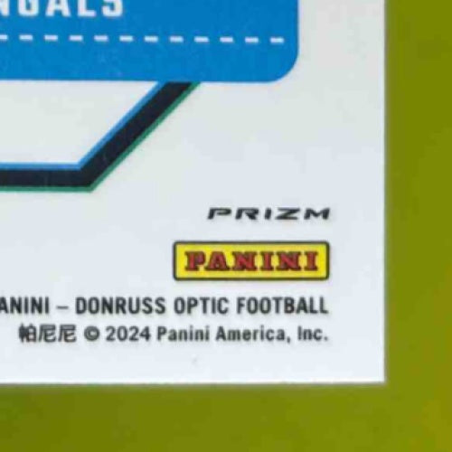 2024 Donruss Optic Jermaine Burton Red Hyper 251 Rated Rookie Cincinnati Bengals