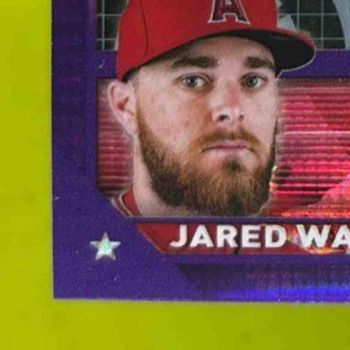 2023 Topps Chrome Jared Walsh Purple Sonar Refractor 262/275 Los Angeles Angels