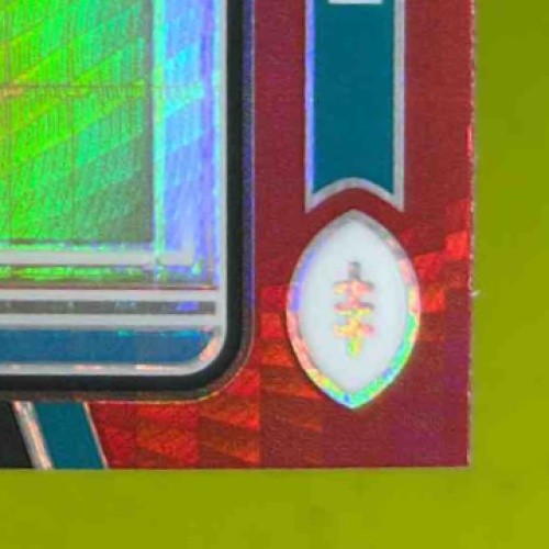 2024 Donruss Optic Malik Washington Red Hyper #272 Rated Rookie Miami Dolphins