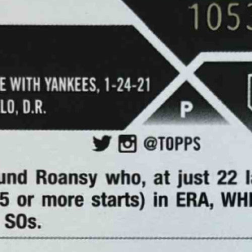 2023 Topps Roansy Contreras Gold 1053/2023 #559 Pittsburgh Pirates