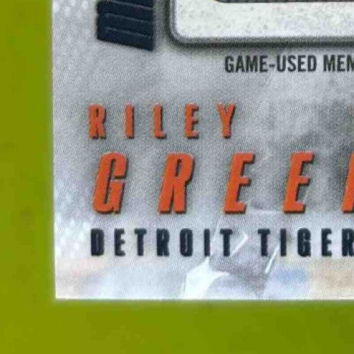 2025 Topps Riley Greene Major League Material Relics S2 #MLM2-RG Detroit Tigers