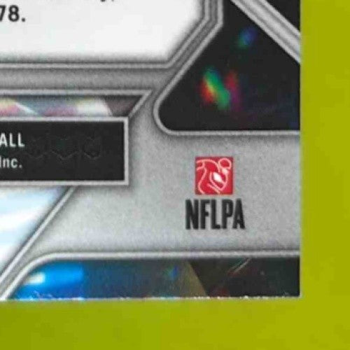 2024 Panini Prizm J.J. McCarthy Prizmatic Green #8 RC Minnesota Vikings