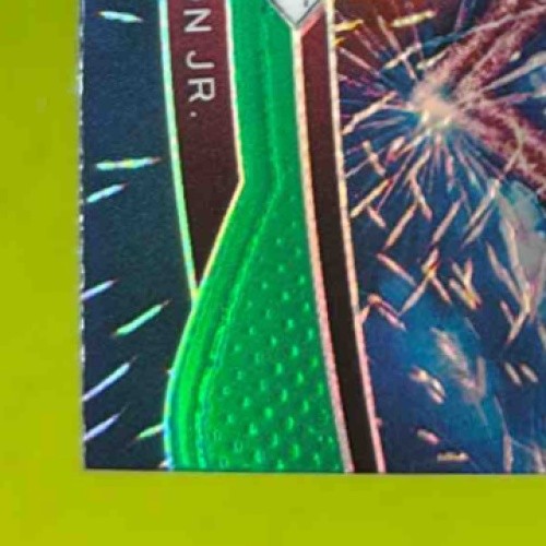 2024 Panini Prizm Marvin Harrison Jr. Fireworks Green #20 RC Arizona Cardinals