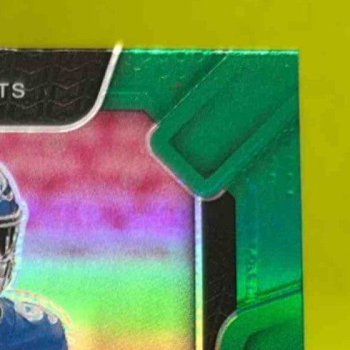 2024 Panini Prizm Malik Nabers Emergent Green #6 RC New York Giants