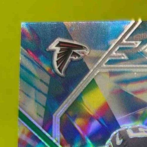 2024 Panini Prizm Michael Penix Jr. Prizmatic Green #10 RC Atlanta Falcons