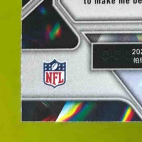 2024 Panini Prizm Michael Penix Jr. Prizmatic Green #10 RC Atlanta Falcons