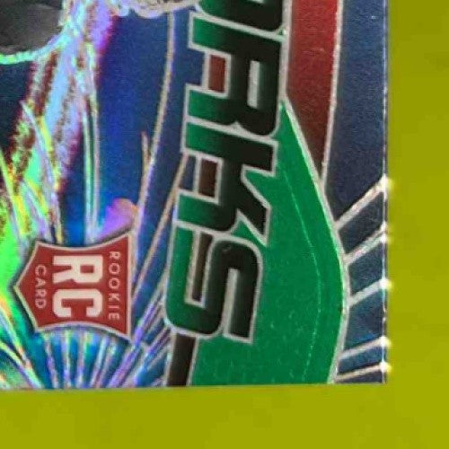 2024 Panini Prizm Michael Penix Jr. Fireworks Green #16 RC Atlanta Falcons