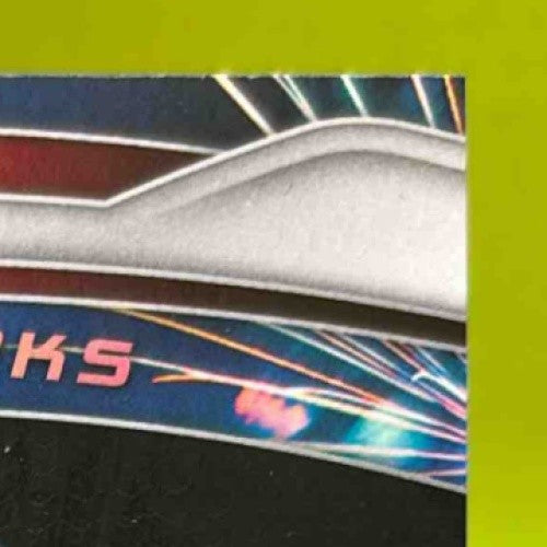 2024 Panini Prizm Michael Penix Jr. Fireworks Green #16 RC Atlanta Falcons