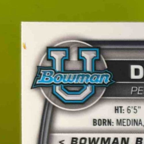 2022 Bowman University Chrome Drew Allar Refractor #59 Penn State Nittany Lions