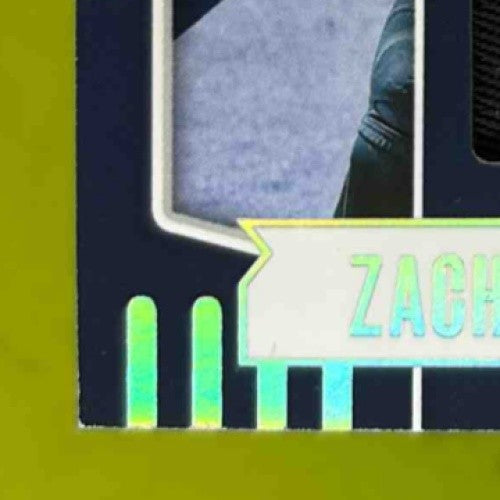 2023 Absolute Zach Charbonnet Rookie Materials Holo Silver 7/49 Seattle Seahawks