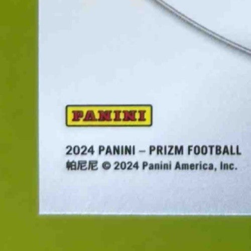 2024 Panini Prizm J.J. McCarthy Portals Green #7 RC