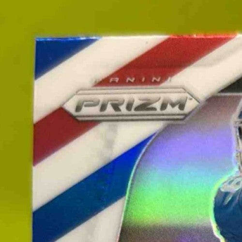 2024 Panini Prizm Malik Nabers Red White and Blue #370 RC New York Giants
