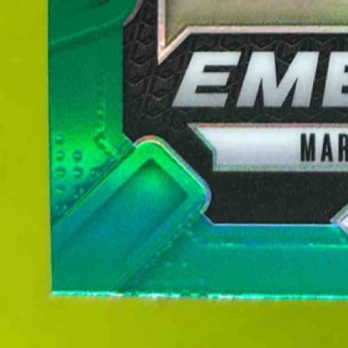 2024 Panini Prizm Marvin Harrison Jr. Emergent Green #5 RC Arizona Cardinals