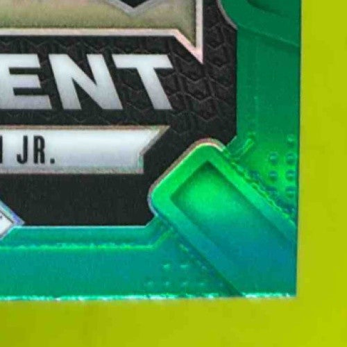 2024 Panini Prizm Marvin Harrison Jr. Emergent Green #5 RC Arizona Cardinals