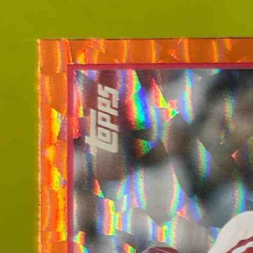2023 Topps Mike Trout Orange Foil 120/299 #27 Los Angeles Angels