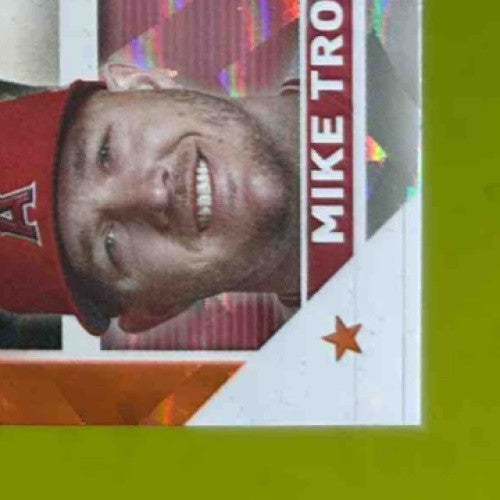2023 Topps Mike Trout Orange Foil 120/299 #27 Los Angeles Angels