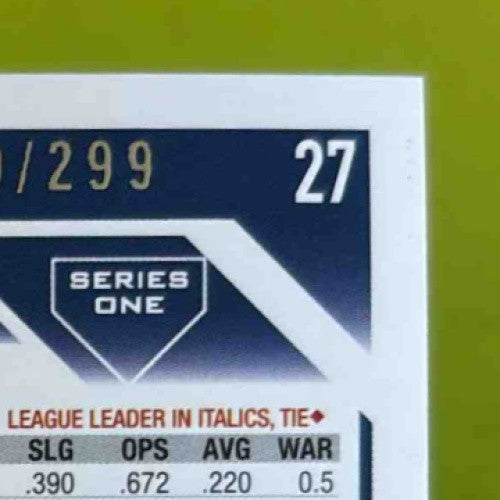 2023 Topps Mike Trout Orange Foil 120/299 #27 Los Angeles Angels