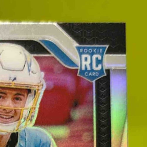 2024 Panini Prizm Ladd McConkey Silver HOLO #365 RC Los Angeles Chargers