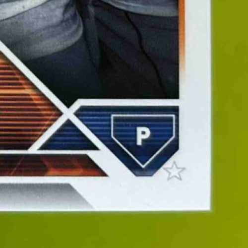 2023 Topps Cristian Javier Image Variation Golden Mirror SSP #55 Houston Astros
