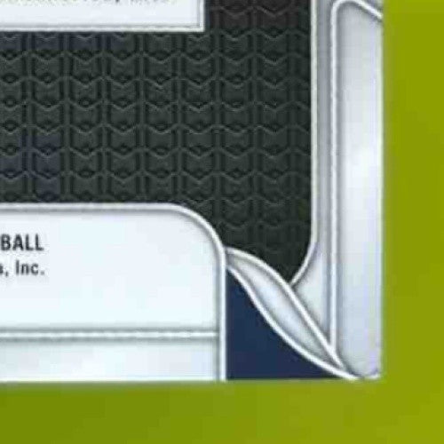 2025 Panini Prizm Kyle Manzardo Sensational Signatures Green Prizms #SS-KM Auto