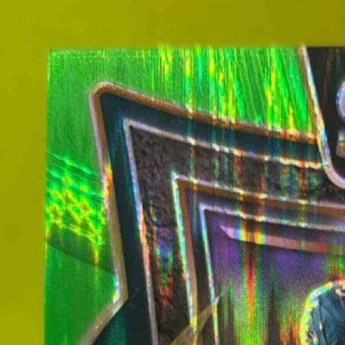 2024 Select Jalen Carter Concourse Neon Green Prizm Shock 521/599 #65 Eagles