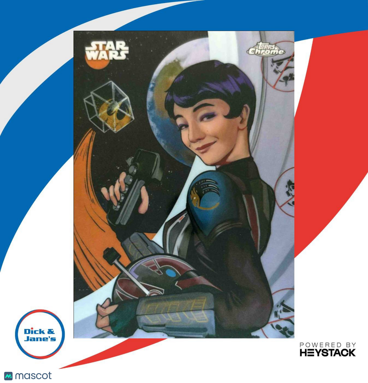 2025 Topps Chrome Star Wars Sabine Wren Galactic Graffiti #GG-17
