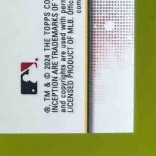 2024 Topps Inception Lawrence Butler Yellow 64/199 #10 RC Oakland Athletics