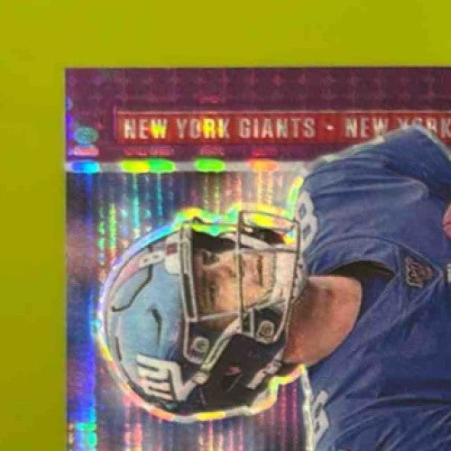 2020 Panini Contenders Optic Daniel Jones Purple Pulsar /21 #43 New York Giants