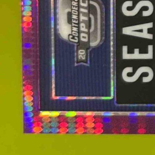 2020 Panini Contenders Optic Daniel Jones Purple Pulsar /21 #43 New York Giants