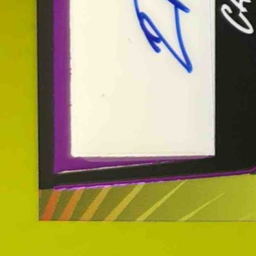 2023 Pro Set Pure Carson Beck Brock Bowers Pairings Purple /5 Auto Bulldogs
