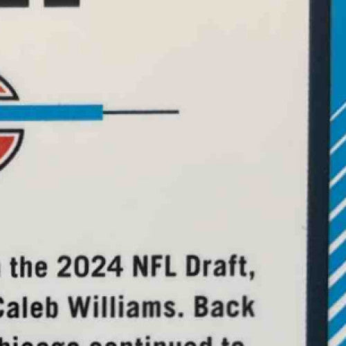 2024 Panini Donruss Rome Odunze Optic Rated Rookie Preview Pink #309 RC Bears