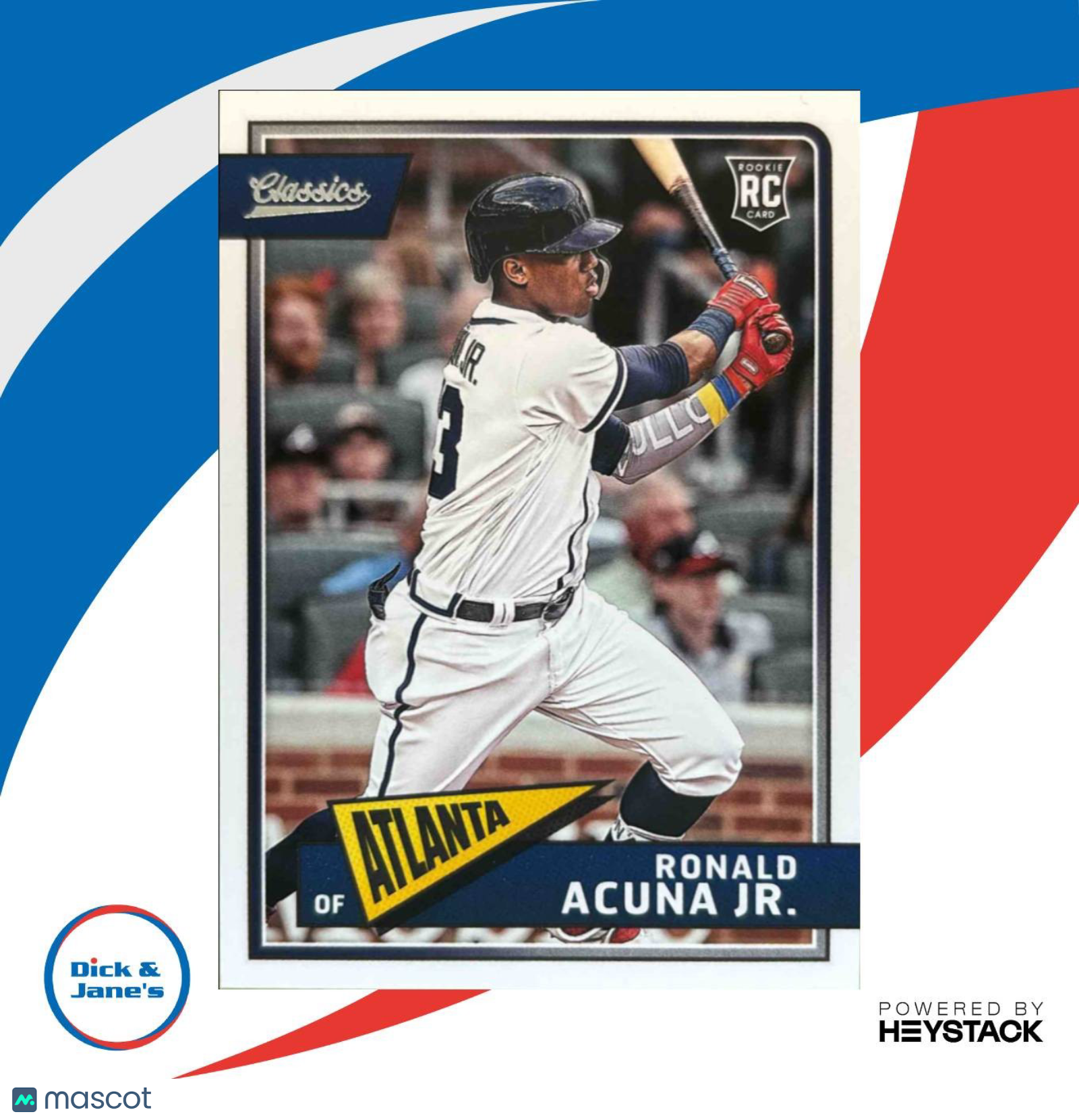 2018 Panini Chronicles Ronald Acuna Jr Classics #23 Atlanta Braves